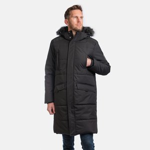 Мужское зимнее пальто HUPPA Werner 2 200 г, чёрное