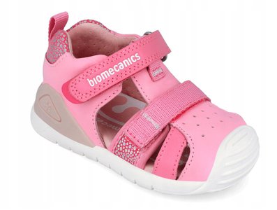 Кожаные босоножки