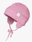 Kroogitud kevad-sügis beanie Happy - HAPPY-SolidPink