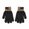 Kootud sõrmkindad - R-034-black