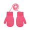 Kootud labakindad soojustusega - R-124DB-Dpink