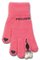 Kootud kohevad kindad 18 cm - R-210-Dpink
