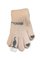Kootud kohevad kindad 18 cm - R-210-beige