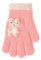 Kootud kohevad kindad - R-231-pink