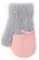 Kootud labakindad 14 cm - R-235DB-pink_gr