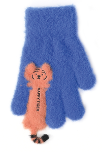 Kootud kohevad kindad