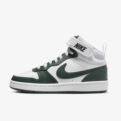 Nike court borough mid grey hot sale